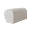 2 st/set Soffarmstödsskydd för fåtöljer, soffor, halkfria armstödsskydd för fåtöljer, stretchiga stolssofföverdrag för armstöd, stretch db-FA- Ivory white