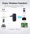 Miniatyrbillede 3 af 4: Bluetooth AUX-adapter til bil, Bluetooth 5.0 AUX-modtager til bil, håndfri FA-
