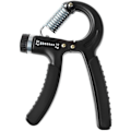 Miniatyrbilde 1 av 5: Håndtrener, håndtrening, justerbar grepstyrketrener underarm treningsenhet-SS1- black