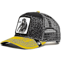 Miniatyrbild 2 av 2: Svart Panther Mesh Cap för Vuxna, Sommar Baseballkeps, Trucker Cap W-WELLNGS Monkey Monkey