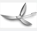 Weber 22-tums One-Touch askrengöringssystem, passar Master-Touch/Performer/Original Series Grillar Silver-FA15-