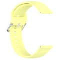 Miniatyrbillede 1 af 11: Komfortabel og holdbar silikonebånd til watch Blødt og fleksibelt armbånd Let at installere til Xplora X6 play Gul Yellow S