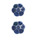 Miniatyrbild 1 av 5: 1/2/3/5 1150 st DIY-pärlor för att göra vackra smycken blå blue 2PCS