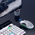 Miniatyrbild 4 av 4: Trådlös spelmus, USB-mottagare, bärbar, ergonomisk optisk