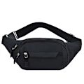 Miniatyrbillede 1 af 10: Midjeposer Fanny Pack SORT Black