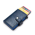 Miniatyrbilde 6 av 10: Pengebok Kortholder - RFID & NFC Beskyttelse - 5 kort blue 2