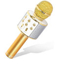 Miniatyrbillede 2 af 2: Karaoke mikrofon med højttaler og Bluetooth gold 320