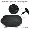 Pikkukuva 4 / 5: Kaasugrilli BBQ sopii Weber Baby Q, Q100 ja Q1000 kaasugrilleille, musta, 80g