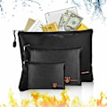 Miniatyrbillede 3 af 6: Brands sikre dokumentposer, 34cm * 25cm Vandafvisende Brandssikker taske - Perfekt