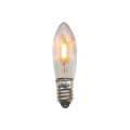 Pikkukuva 2 / 6: 7 kpl LED-lamppua filamentti adventtikynttilänjalkoihin E10 universaali