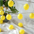 Miniatyrbilde 4 av 5: LED-simulert fruktnattlys, lysstrenger