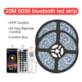 Miniatyrbillede 8 af 10: 20M - 44-tasters Bluetooth LED-stribe - APP-styring MultiC multicolor 20m smd5050 bluetooth led strip 30le