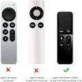 Miniatyrbillede 6 af 6: Apple TV 4/5 fjernbetjeningsetui Sort
