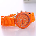 Pikkukuva 1 / 9: Kvartsi Rannekello Elektroninen Kellot ORANGE orange