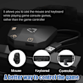Miniatyrbild 10 av 10: INF Mus/tangentbord Adapter Kompatibel med Nintendo Switch, PS4, Xbox One/360, PS3