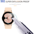 Miniatyrbillede 5 af 5: 4-pack hærdet glas til Samsung Galaxy Watch 4 (40mm) skærmbeskyttelse til Galaxy Watch 4 (40mm) Smartwatch [2.5D 9H hårdhed] [ridsefast]