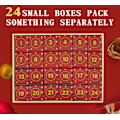 Miniatyrbilde 8 av 8: Puslespill Adventskalender 2024, 1008 puslespillbiter 24 dagers julekalender nedtelling adventskalendere