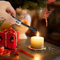 Miniatyrbillede 2 af 5: Elektrisk lighter, Genopladelig USB-buelighter, Flammeløs, Vindtæt Lighter til Grill, Køkken, Komfur og Camping, Lys Ild