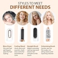 Miniatyrbilde 4 av 5: Air Styler - Profesjonelt Multifunksjonelt Hårfønerverktøy 5-i-1_v (YJD) black