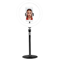 Miniatyrbillede 3 af 5: Ringlys til smartphone ?25cm med bordstativ