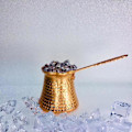 Miniatyrbillede 3 af 5: Tyrkisk tyrkisk kaffekande 320 ml tyrkisk kobber kaffebrygger