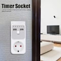Pikkukuva 4 / 5: Älykäs digitaalinen lähtölaskenta-ajastin 180~260V USB tietokoneelle P