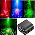 Miniatyrbillede 2 af 5: UV LED Projektor Festbelysning Lampe USB RGB DJ Projektor Disco Lys