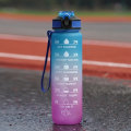 Pikkukuva 1 / 9: Vedenkeittopullo Urheilujuomapullo Muovi Vedenkeittopullo 1000ML - spot sales Blue&Pink