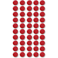 Pikkukuva 1 / 4: Jääkaappimagneetti, 20-pakkaus jääkaappimagneetteja, vahva magneetti valkotaululle, kaappimagneetti, toimistomgneetti Punainen Red 40PC-2CM