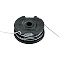 Miniatyrbilde 2 av 4: 4-pakning - Kompatibel med Bosch F016800351 Refill og integrert linjespole 6 m lang Ø 1,6 mm linjetykkelse for trimmere