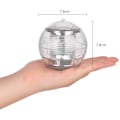 Miniatyrbillede 5 af 5: Vandtæt sol LED farve vand flydelampe Pool lampe Water Float lampe (2 stk.) vit