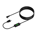 Miniatyrbilde 1 av 5: Lenkekabel 16FT for Quest 2/PICO4/Neo3/ Quest Pro VR-headset Lenke for lading og høyhastighets PC-dataoverføring