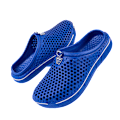 Miniatyrbillede 1 af 6: Unisex Træsko Casual Tøfler Hurtigtørrende Sandaler Blå Blue 43