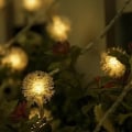 Miniatyrbilde 3 av 5: 10/20/40 Jul LED-snøpompong fe-lysslyng