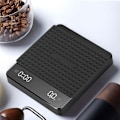 Miniatyrbild 1 av 5: Kaffe våg med timer 3kg/0.1g Hög precision Häll över dropp espresso våg med bakgrundsbelyst LCD-skärm (batterier ingår)