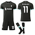 Miniatyrbilde 1 av 2: 24-25 Liverpool Borte Barn/Voksen Fotballdraktsett Nr. 11 M. SALAH M No.11 M.SALAH