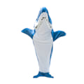 Miniatyrbillede 2 af 5: Hajtæppe til voksne Hoodie sovepose bærbar løs onepiece pyjamas M