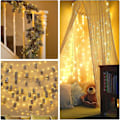 Miniatyrbild 5 av 5: 2-pack 10m LED-slinga, USB-driven, 100 LED silvertrådsdekorati
