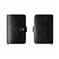 Miniatyrbillede 4 af 5: Kortholder i aluminium - RFID-sikre beskyttelse Seddelrum black