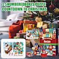 Pikkukuva 3 / 5: Luovuutta joulukalenteri palapeli Muodikas suosittu käsipyörä pelata Puzzle