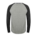 Pikkukuva 2 / 2: Tee Jays miesten pitkähihainen baseball-T-paita L Harmaa/Musta Harmaa/Musta L Heather Grey/Black