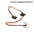 Miniatyrbilde 1 av 5: Pin til 2-portars SATA-strømkabelkontakt for Acer Co