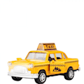 Pikkukuva 1 / 5: Taksi leluauto lapsille, keltainen taksi New York City Taxi Cab To