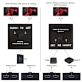 Miniatyrbilde 10 av 11: INF HDMI tosidig splitter/switch 2x2