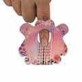 Miniatyrbilde 5 av 8: 100 stk firkantede/ovale/C-Smile-formede selvklebende korte neglformer