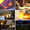 Miniatyrbilde 3 av 4: LED-flammelampe, LED-flammelys med fjernkontroller