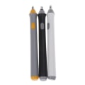 Miniatyrbillede 4 af 5: Elektrisk viskelæder Batteridrevet automatisk viskelædersæt med pen med Black one size