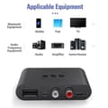 Miniatyrbillede 3 af 5: Bluetooth 5.2 lydmodtager med NFC, USB, RCA & Aux-indgang, trådløs adapter-FA-