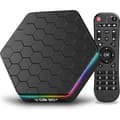 Android TV Box 12.0, 4GB RAM 64GB ROM, 6K-strømming med Wi-Fi 6 og HDR10+-FA-