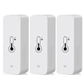 Miniatyrbilde 1 av 5: 3x Tuya Wifi temperatur- og fuktighetssensor innendørstermometer Hygrometer -GSL